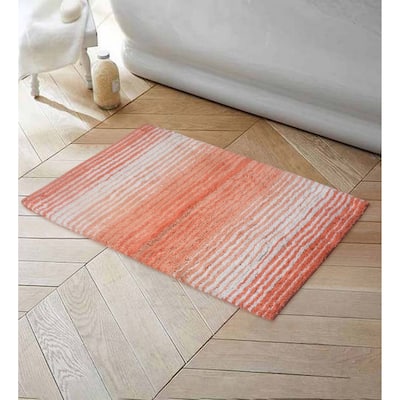 Gradiation Collection Absorbent Cotton Machine Washable Bath Rug