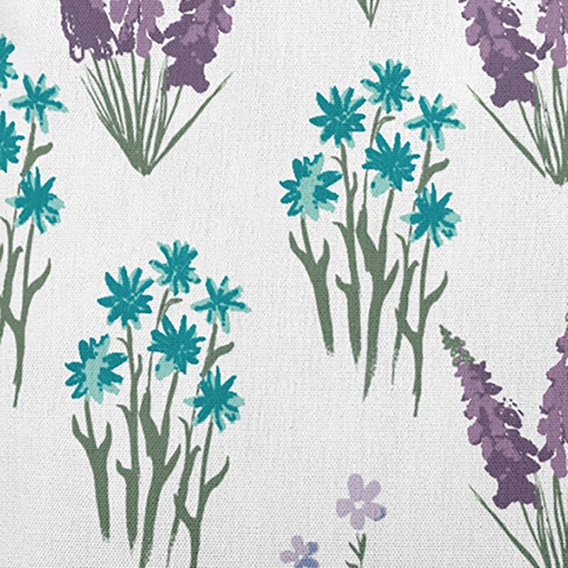 Flower Field Decorative Throw Pillow