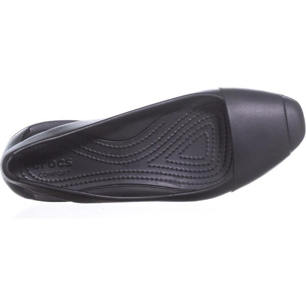 crocs sienna shiny flat