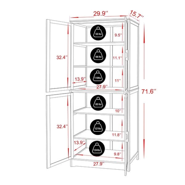 Illustration of Eco Friendly Storage Cabinets