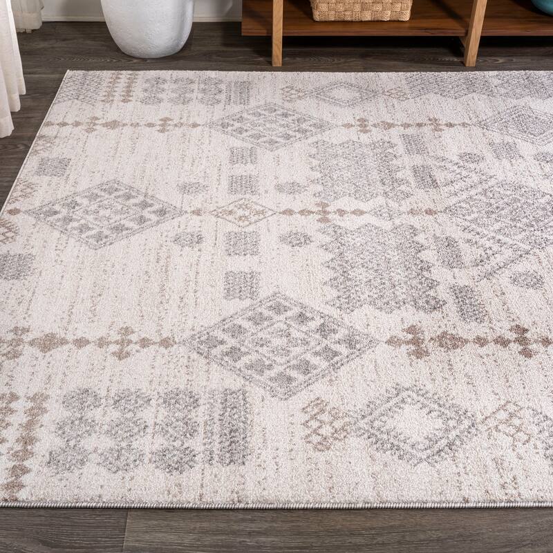 JONATHAN Y Imlil Berber Diamond Geometric Area Rug