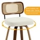 preview thumbnail 146 of 199, 26"/29" Swivel Bar Stools/ Counter Stools with Bentwood Legs