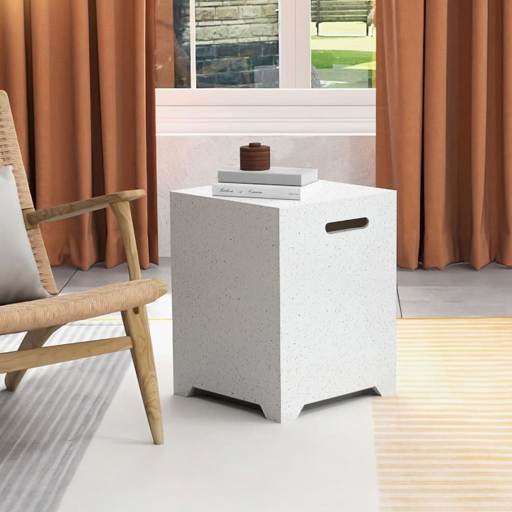 UPHA Outdoor/Indoor Square Magnesium Oxide Modern Tank Cover