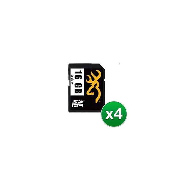 Browning SD Card 16 GB (4-Pack) SD card