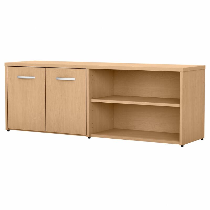 Studio C Low Storage Cabinet with Doors by Bush Business Furniture