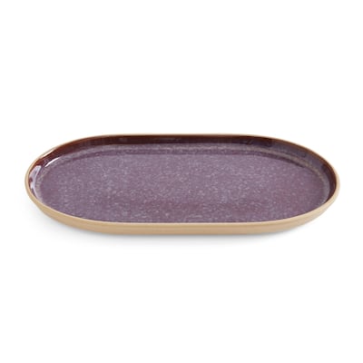 Portmeirion Minerals Oval Platter Amethyst