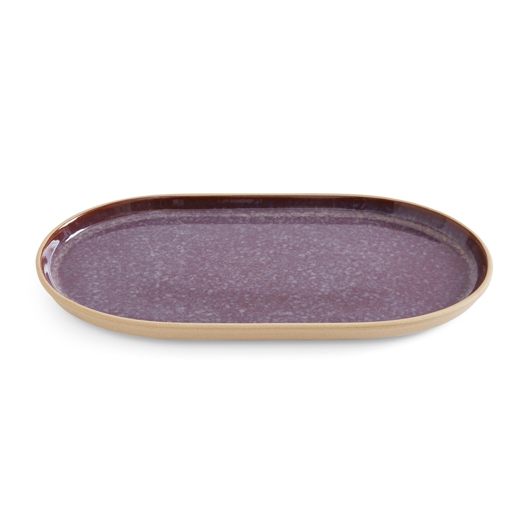 Portmeirion Minerals Oval Platter Amethyst