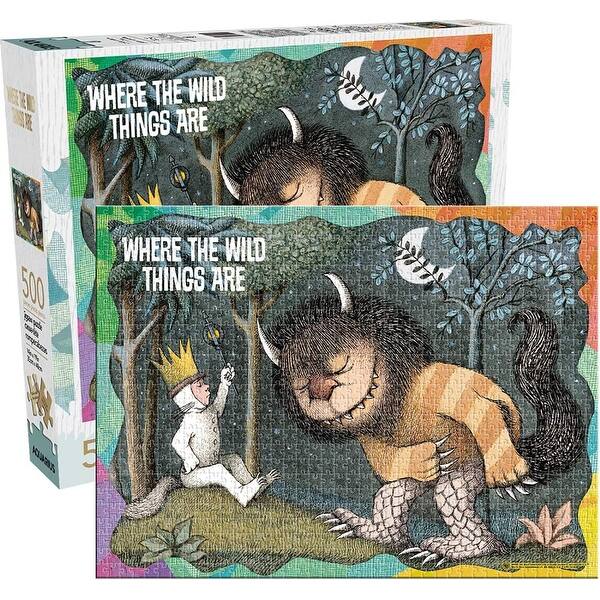 slide 2 of 4, Where The Wild Things Are 500 Piece Jigsaw Puzzle