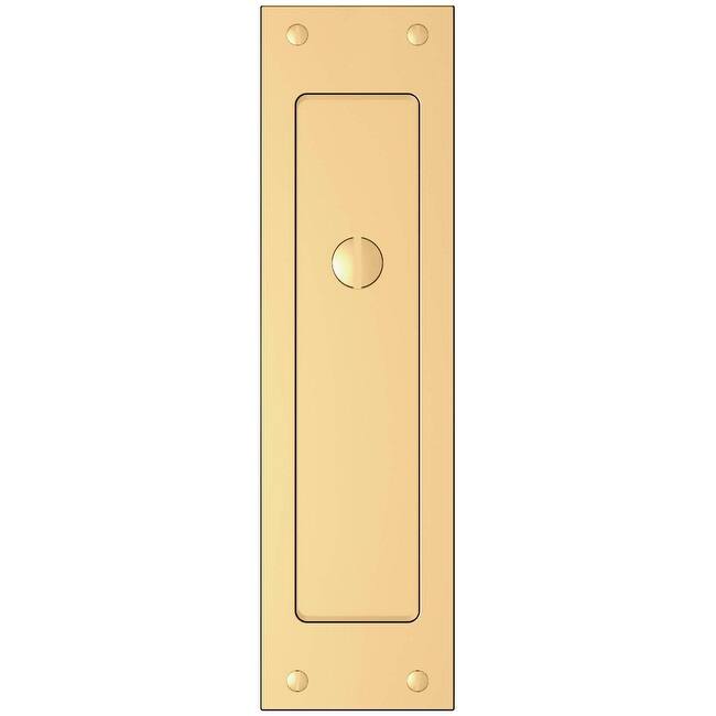 Baldwin Santa Monica Style Pocket Door Exterior Privacy Trim from the