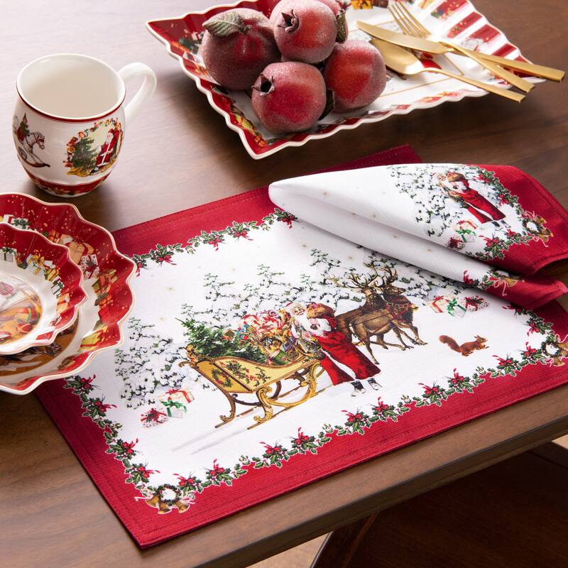 Villeroy & Boch Toy's Fantasy Engineered Napkins, Set of 4 - 17x17