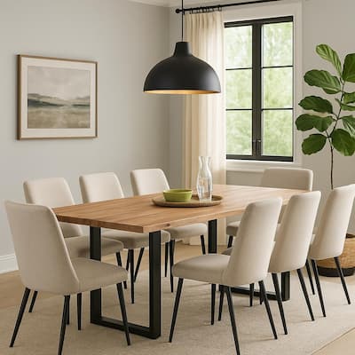 Timbergirl Acacia Live Edge Dining Table