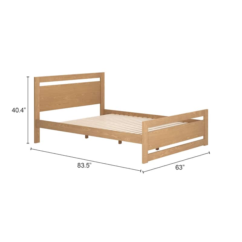 Repos Queen Bed Brown
