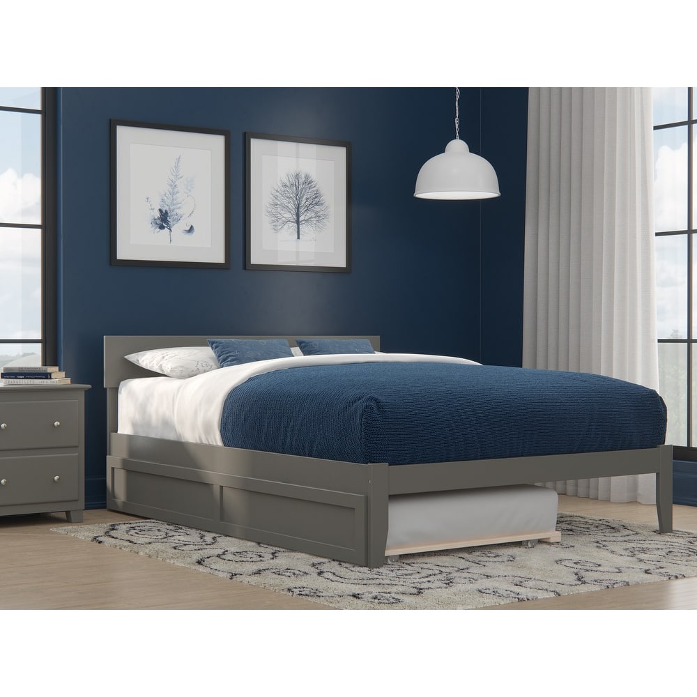 AFI Boston Platform Bed with Trundle