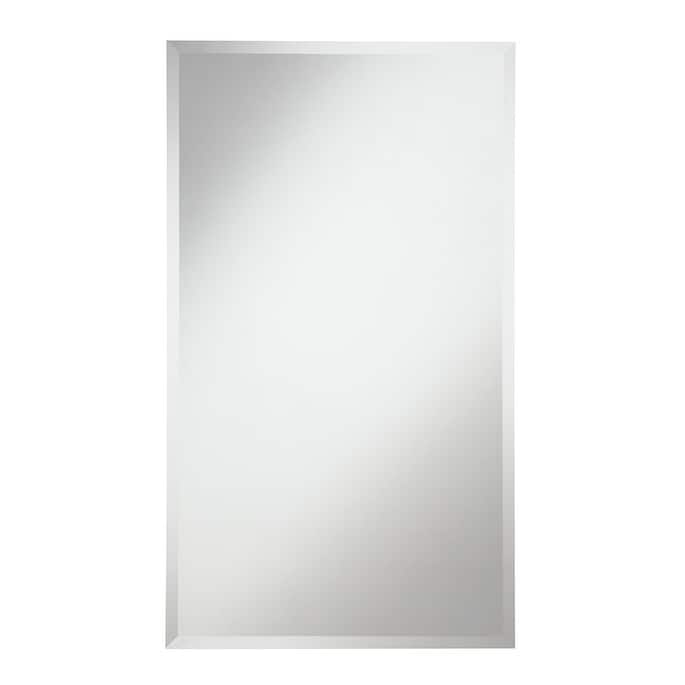 Modern 22 in. Contemporary Mirror in Clear