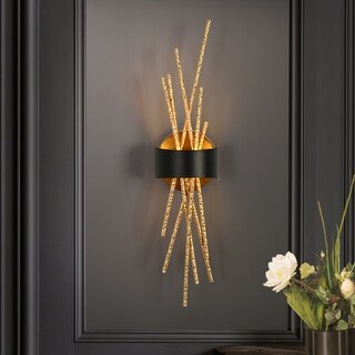 Modern Gold LED Wall Sconce Contemporary Branch Design Vanity Light ...