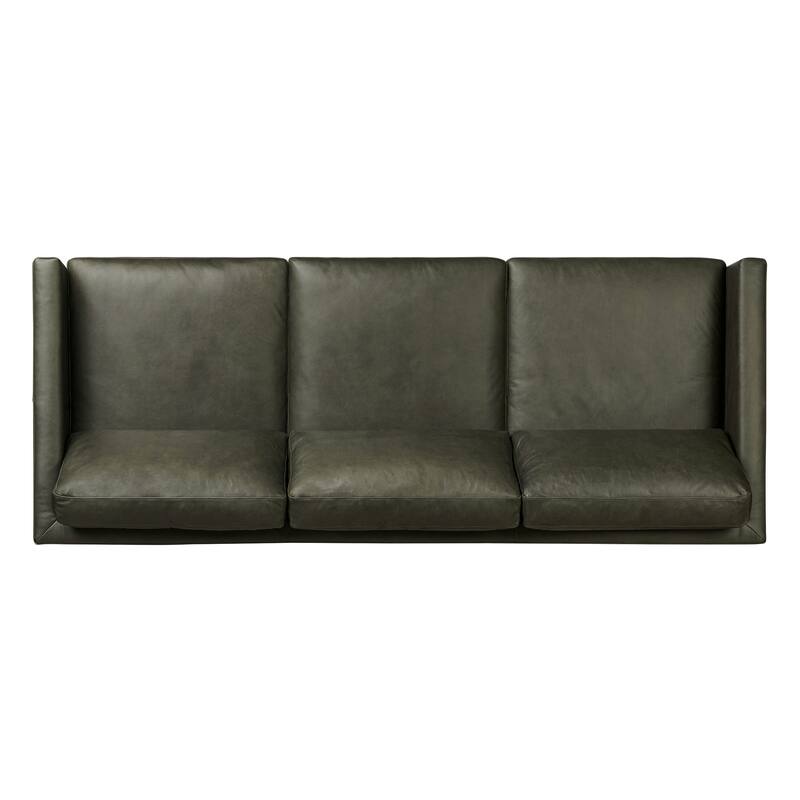 Poly & Bark Nolita 85" Sofa - Full Grain Genuine Italian Leather