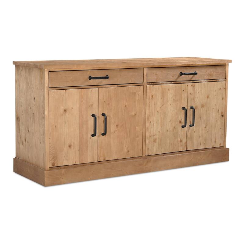 NADAAL STUDIOS Arvid, Solid Wooden Sideboard, Honey Pine