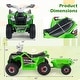 preview thumbnail 12 of 26, Gymax Kids Electric ATV Car 6V Battery-Powered Ride on Toy w/Removable