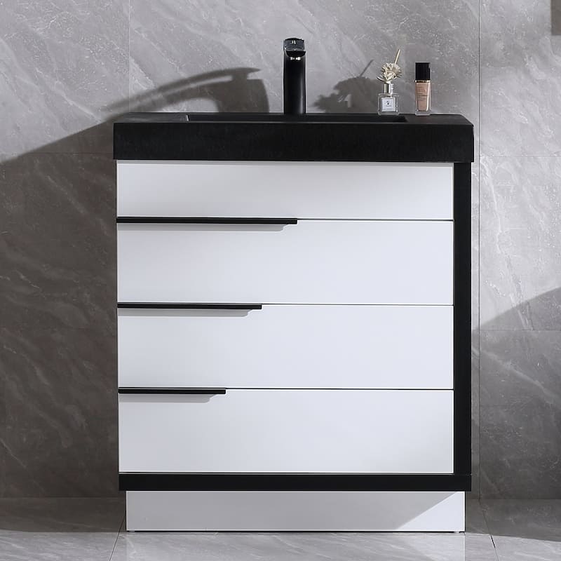 Hatcher 30" Single Bathroom Vanity Set