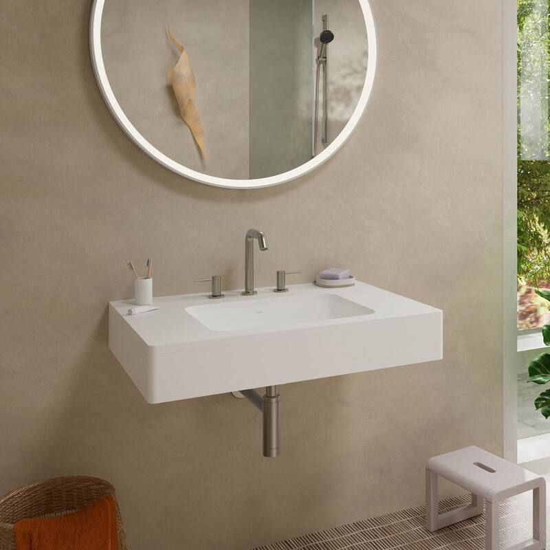 Hansgrohe 73332 Tecturis S 1.2 GPM Widespread Bathroom Faucet