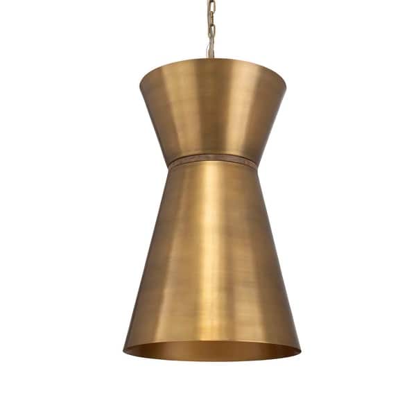 slide 2 of 11, Uttermost Crocker Brass 1 Light Mini Pendant - N/A