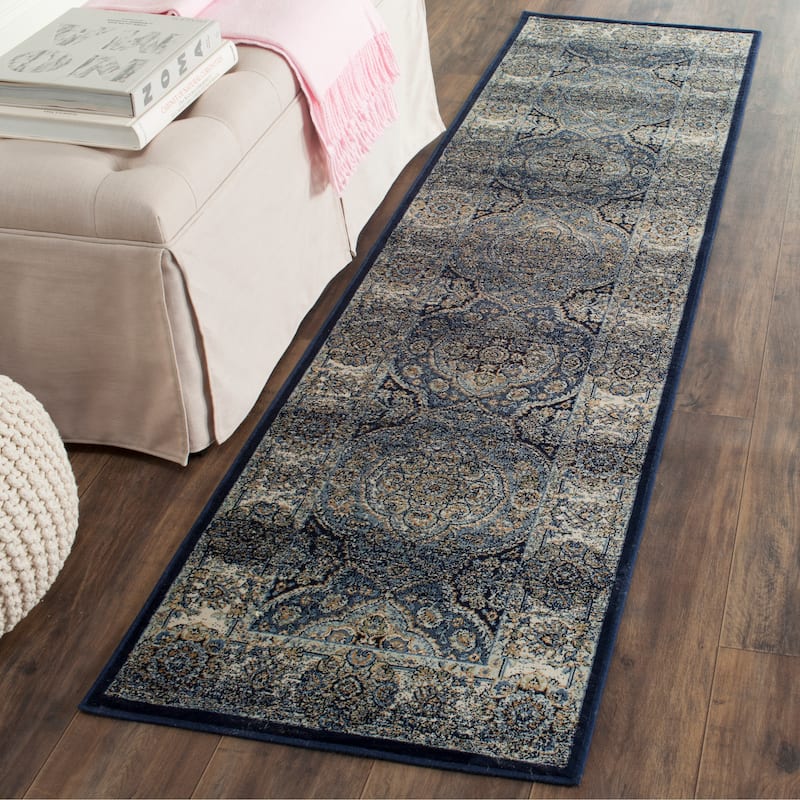 SAFAVIEH Persian Garden Vintage Distressed Boho Asime Traditional Oriental Viscose Rug