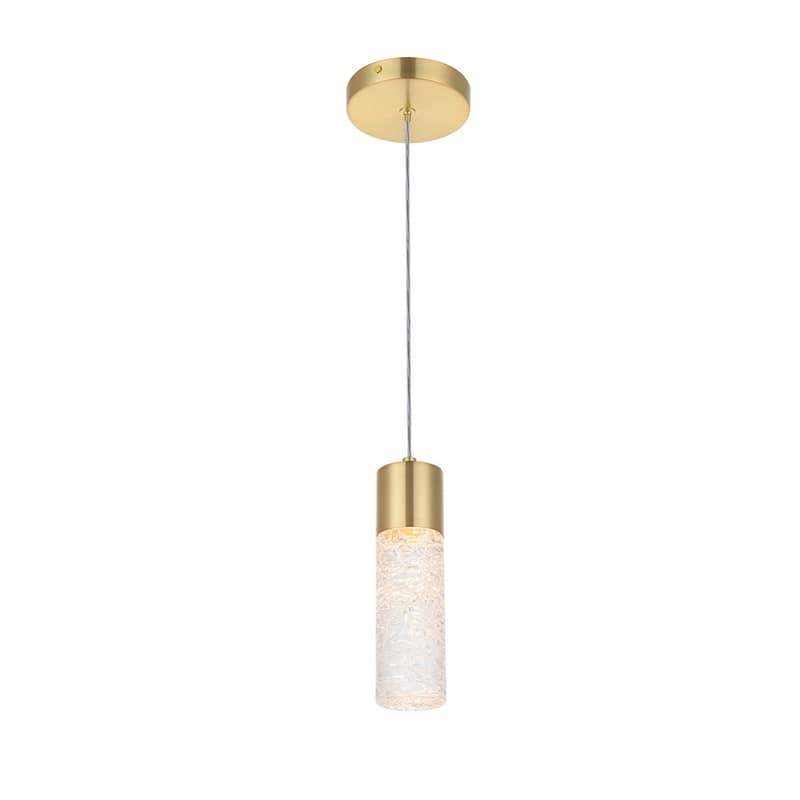 Constellation 1 light Gold LED Pendant