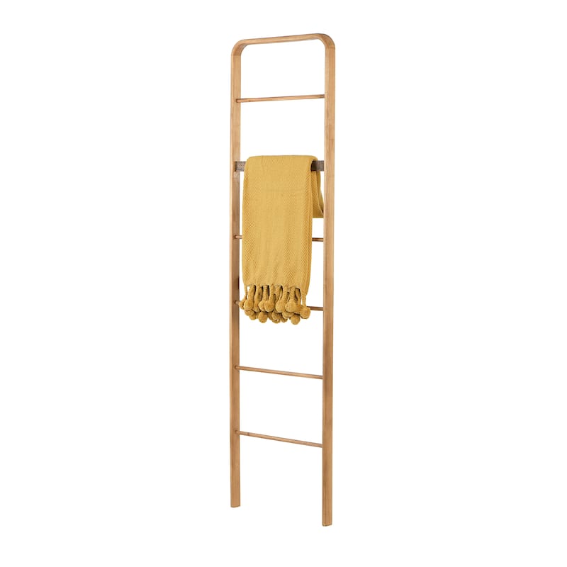 Wood Ladder Towel Rack