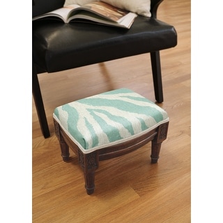 Zebra 2025 print footstool