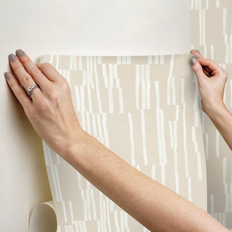 Koso Linen Premium Peel and Stick Wallpaper