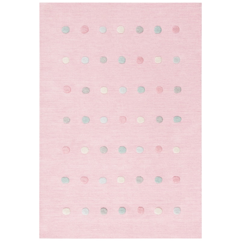 SAFAVIEH Kids Jayshree Polka Dot Wool Rug