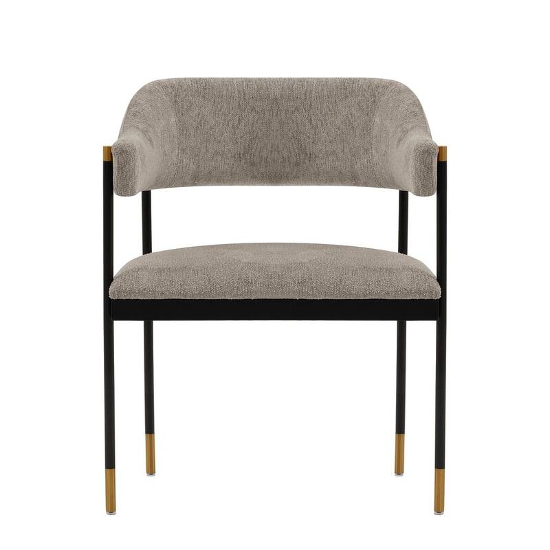 Manhattan Comfort Modern Lia Boucle Dining Armchair