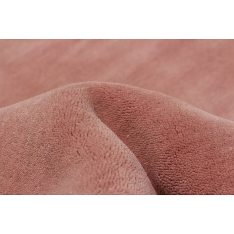 Kashkuli Gabbeh Pink Rug 3'11" x 3'11" - 3'11 x 3'11