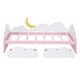 preview thumbnail 24 of 48, Twin Size Bed with Cute decoration,Platform Bed with 2 Drawers