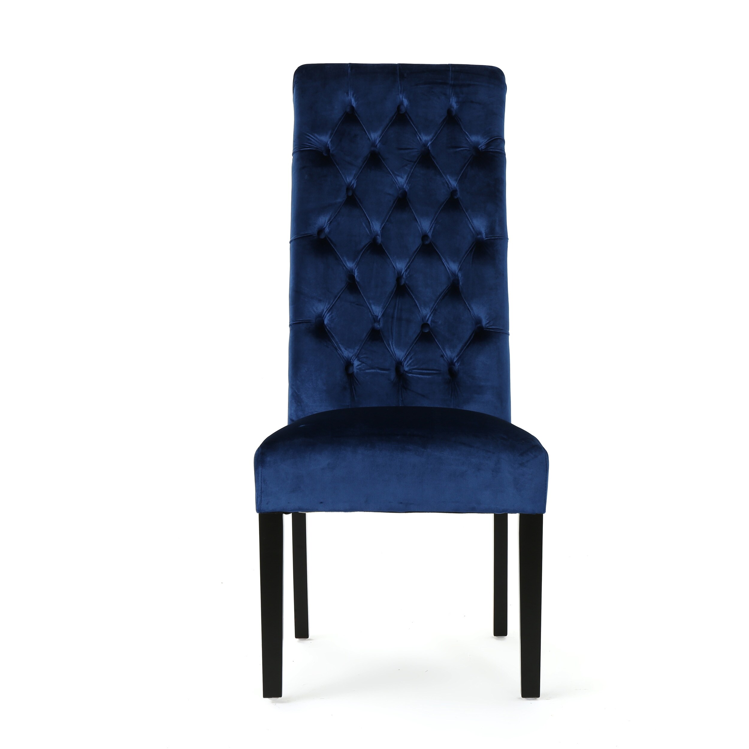 Tall velvet deals dining chairs