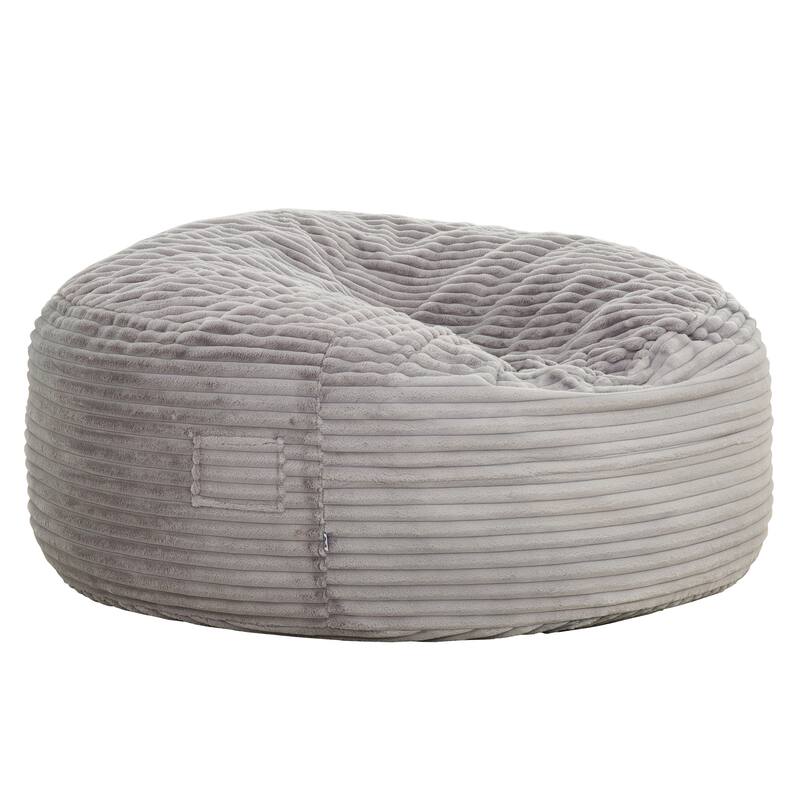 Sealy® Kade 6ft Faux Fur Foam Bean Bag