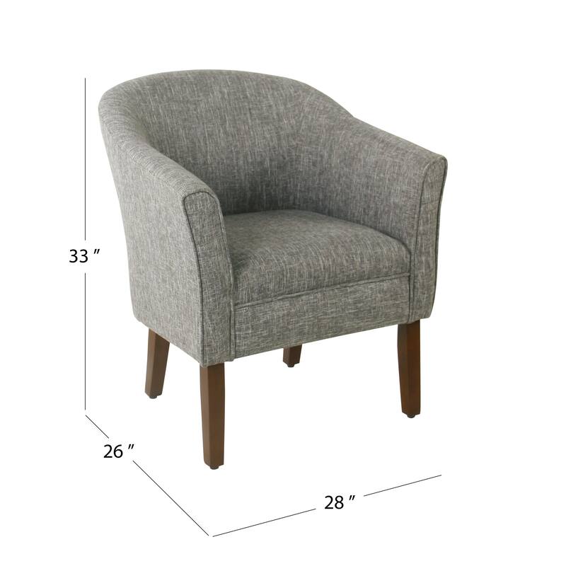 Porch & Den Kingswell Upholstered Barrel Accent Chair