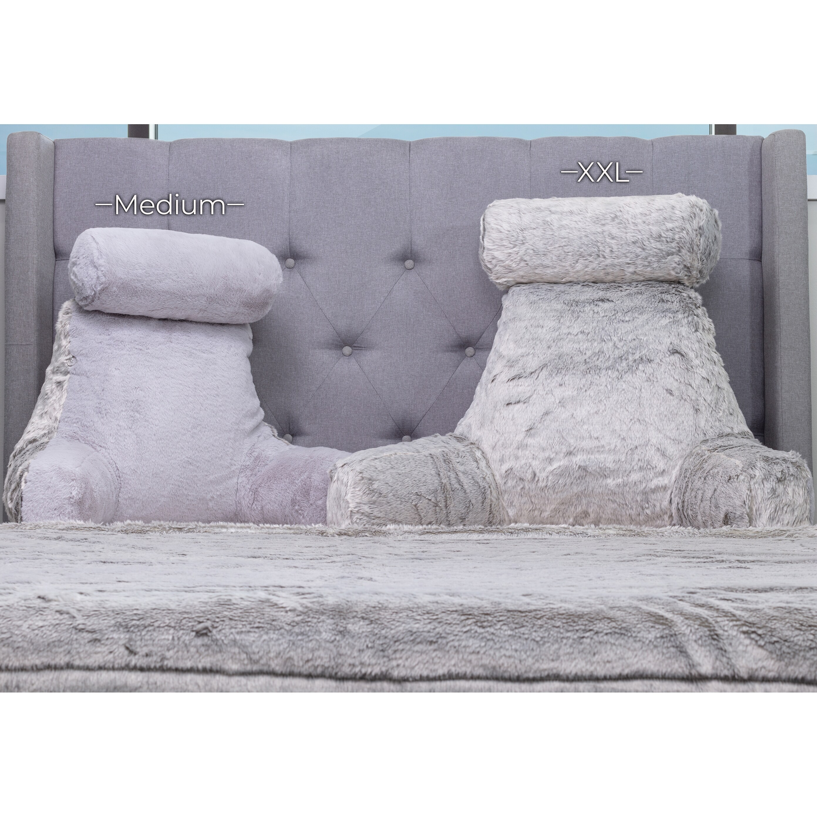 Pillow with store two arms