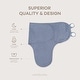 preview thumbnail 19 of 46, Swaddle Blankets for Baby Girl & Boy 3 Pack Sleep Sack Velcro by Comfy Cubs