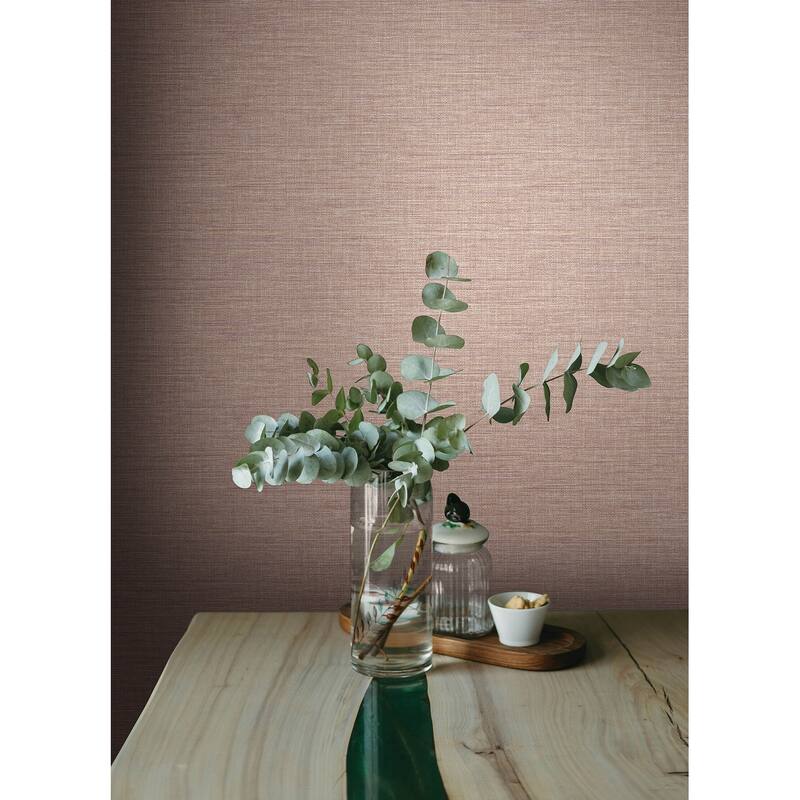 A-Street Prints Exhale Blush Texture Wallpaper