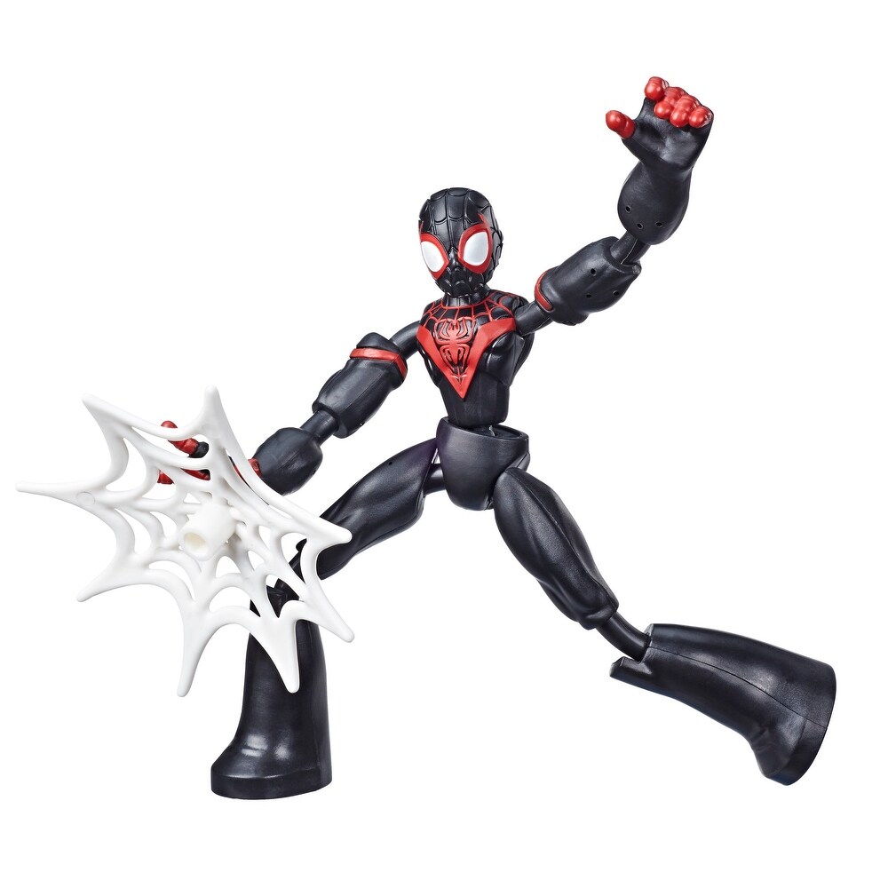 Marvel Spider Man Bend And Flex Miles Morales Action Figure 6 Inch Flexible Figure Includes Web Accessory Ages 6 And Kids Shefinds Want to discover art related to spiderman? marvel spider man bend and flex miles