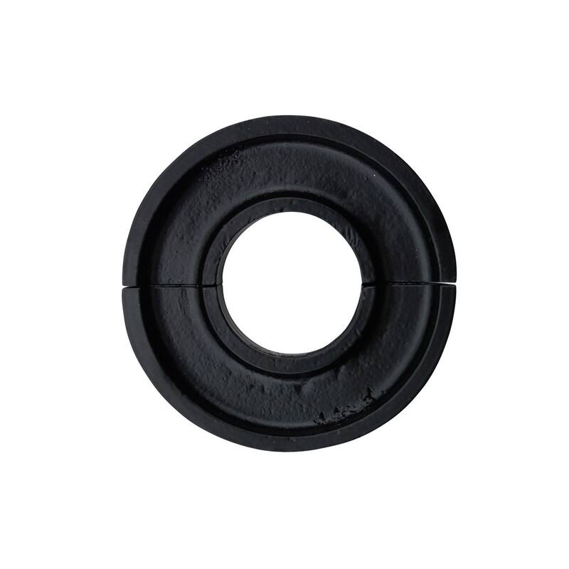 Black Aluminium Radiator Flanges Escutcheon Ring Plate 1.25 ID Rust Resistant Renovators Supply
