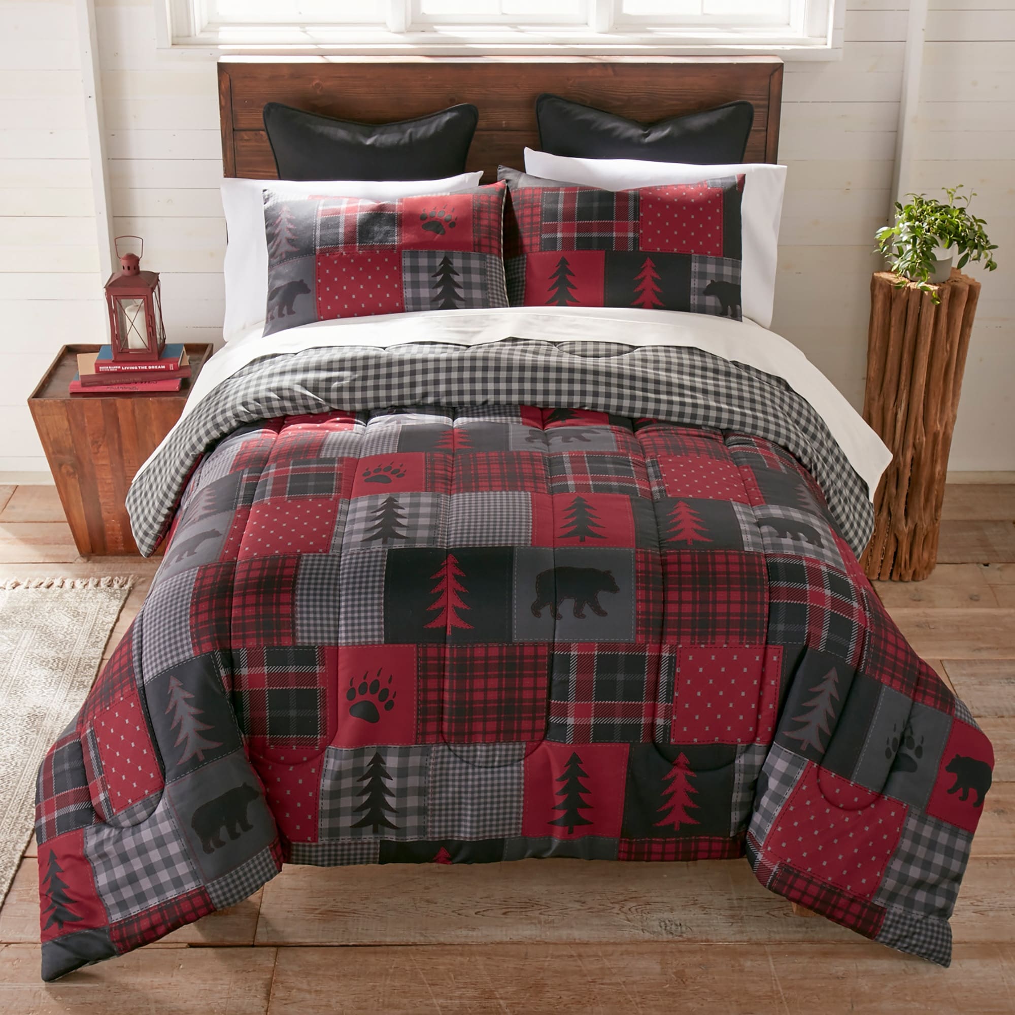 Your Lifestyle by Donna Sharp Red Forest Comforter Collection