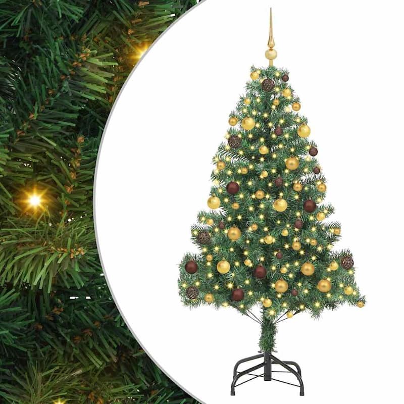 vidaXL Artificial Christmas Tree - 70.9" x 15.7