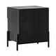 preview thumbnail 23 of 37, Walker Edison Modern Fluted-Drawer Nightstand