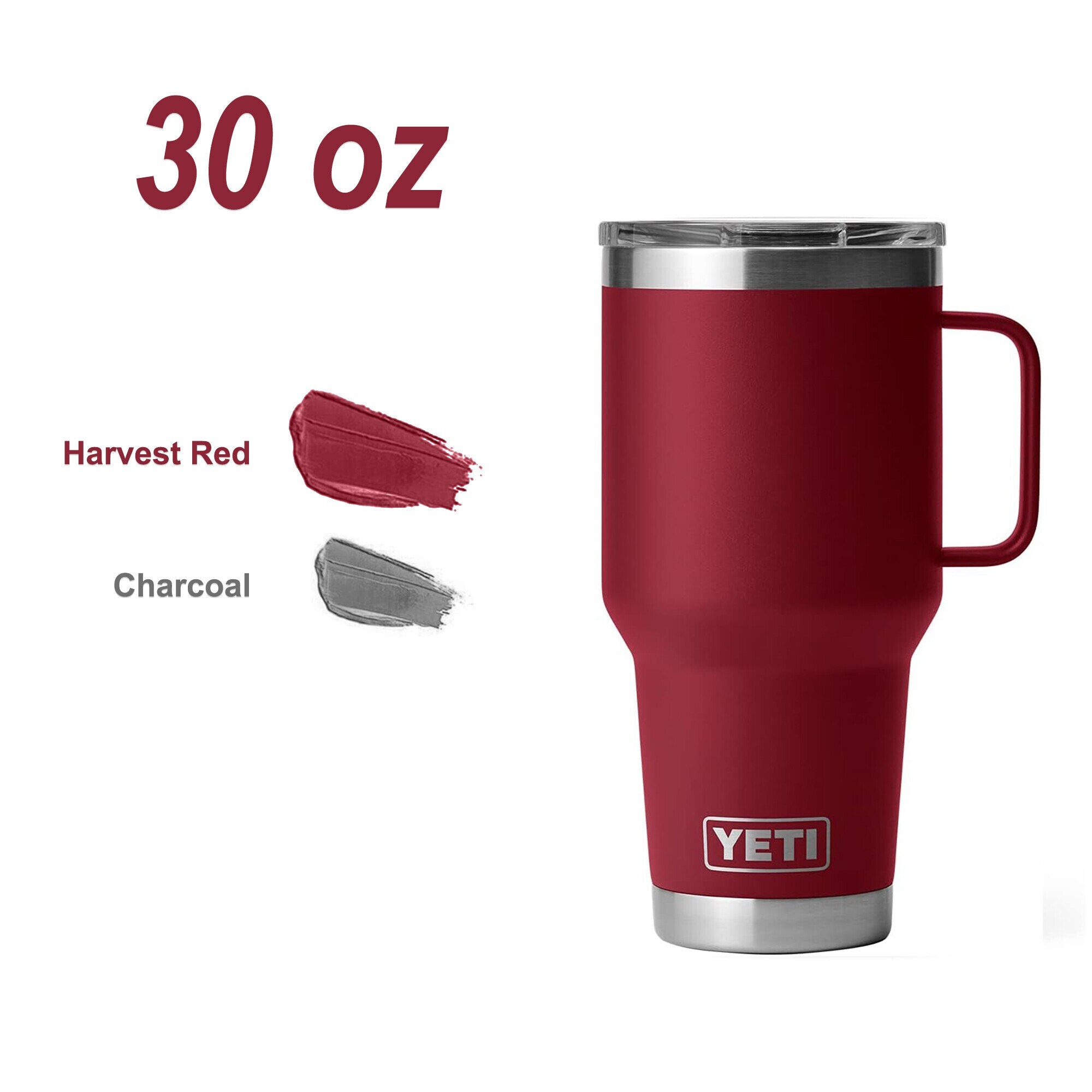 YETI Rambler 30oz Travel Mug w MagSlider Lid with Welded Handle