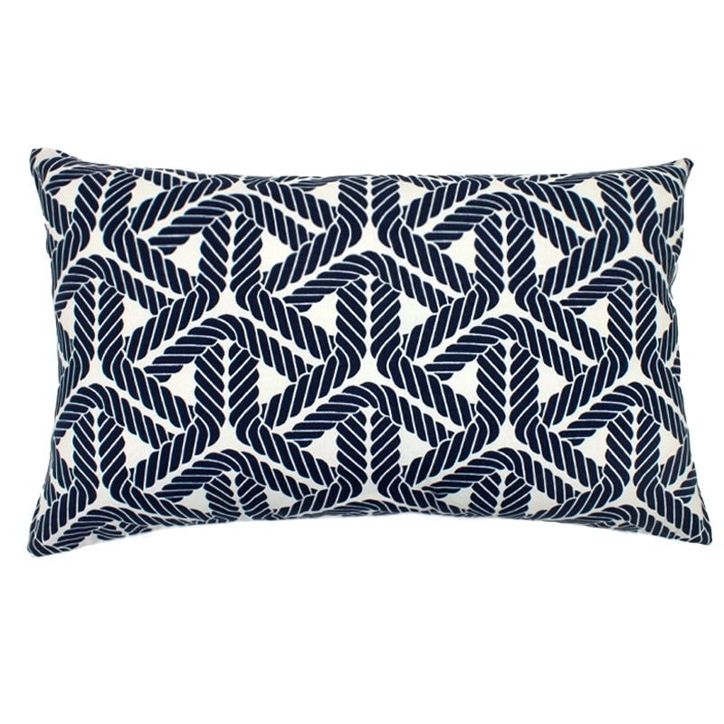 Jiti Outdoor Waterproof Coastal Nautical Geometric Rope Patterned