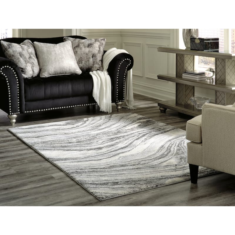 Wysdale Cream/Gray Medium Rug
