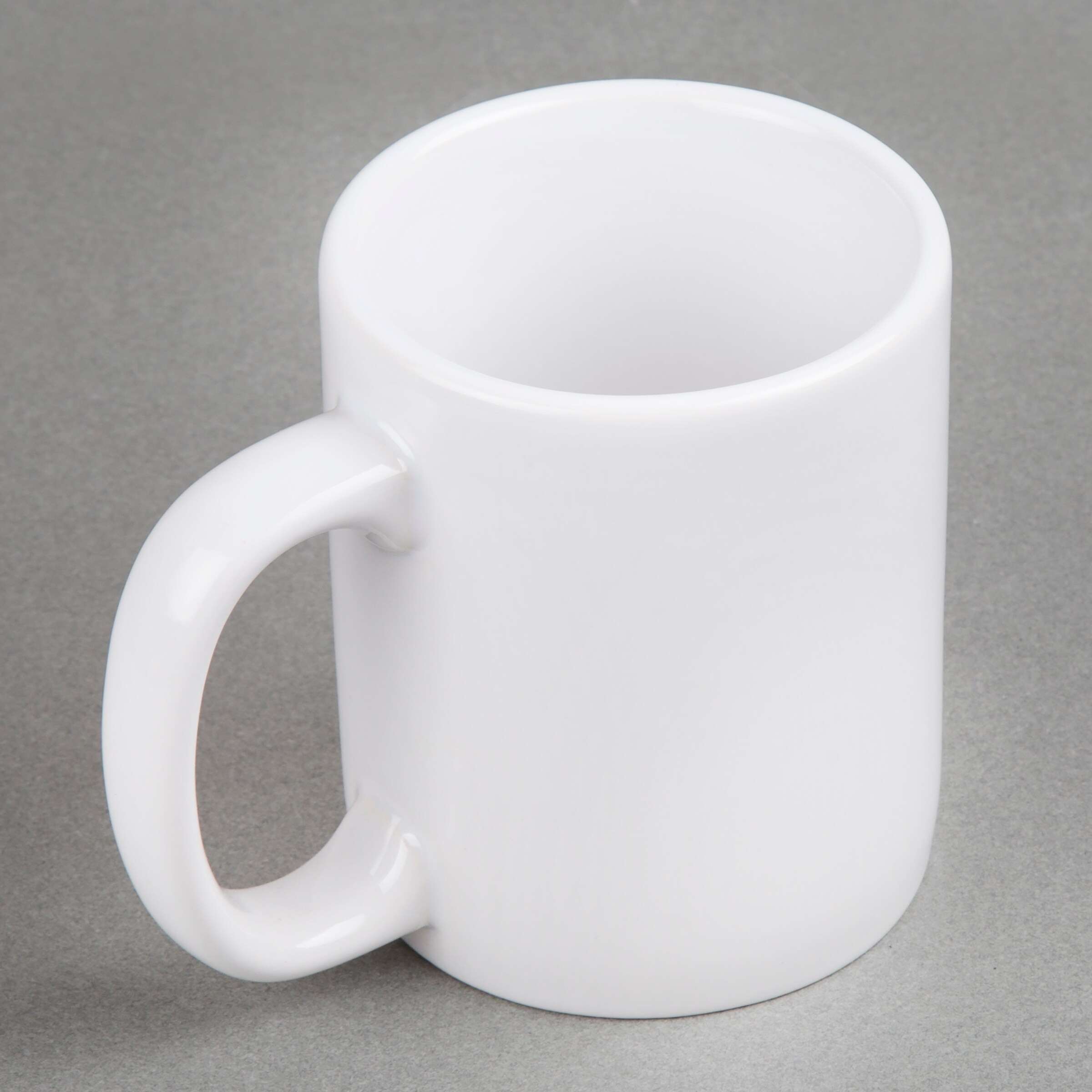 11 oz. White Ceramic Coffee Mug – Made in the USA | Coastal Business
