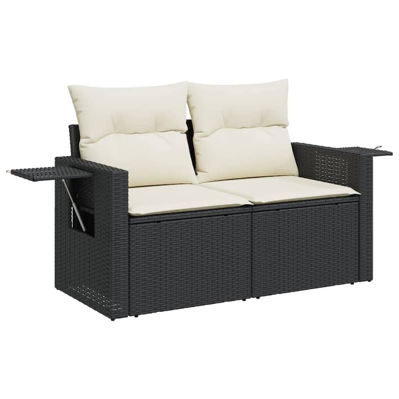 vidaXL Garden Sofa Set PE rattan Large Modular Garden Sofa Set